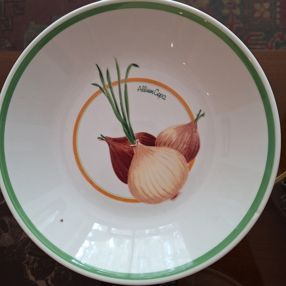 Set of 4 pasta bowls, made in Italy for Himark - Picture 5 of 9